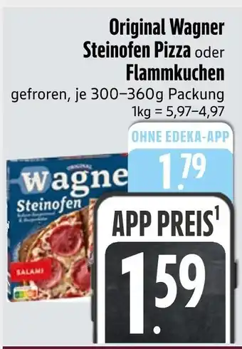 Edeka Original wagner steinofen pizza Angebot