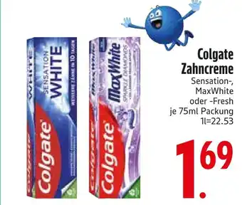 Edeka Colgate sensation white Angebot