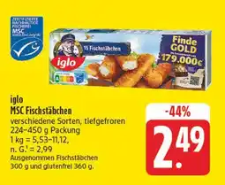 Edeka Iglo msc fischstäbchen Angebot