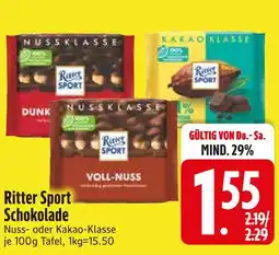 Edeka Ritter sport schokolade Angebot