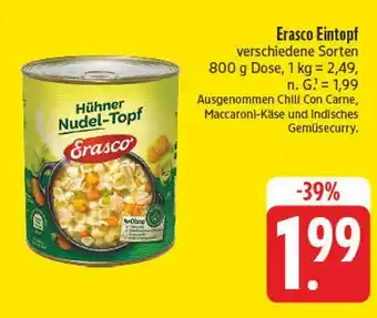 Edeka Erasco eintopf Angebot