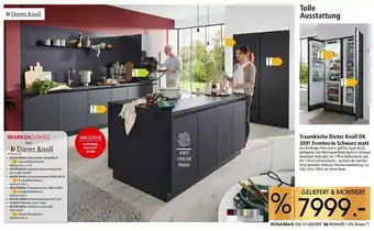 Zurbrüggen Dieter knoll traumküche dieter knoll dk 309! fronten in schwarz matt Angebot