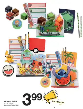 Zeeman Etui mit Inhalt Angebot