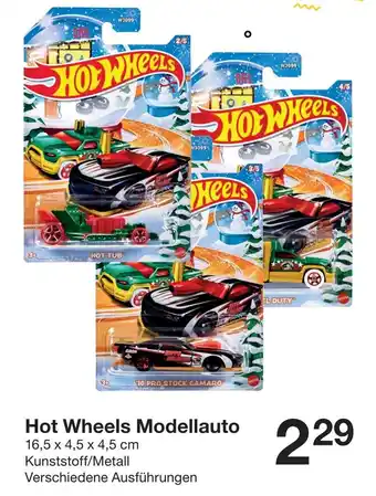 Zeeman Hot Wheels Modellauto Angebot