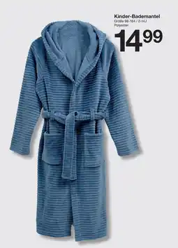 Zeeman Kinder-Bademantel Angebot