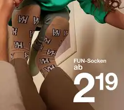 Zeeman FUN-Socken Angebot