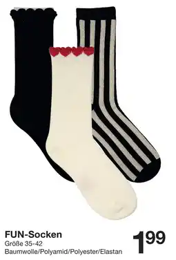 Zeeman FUN-Socken Angebot