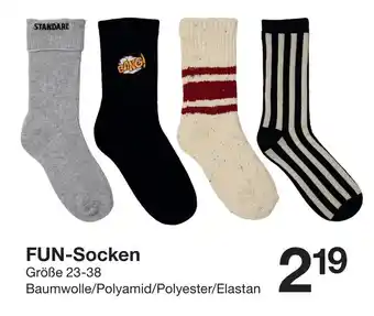 Zeeman FUN-Socken Angebot