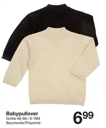 Zeeman Babypullover Angebot