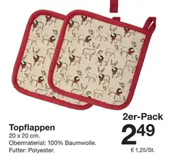 Zeeman Topflappen Angebot