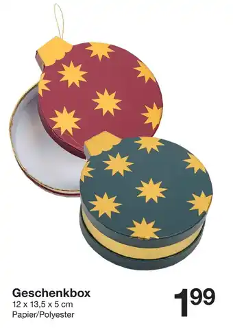 Zeeman Geschenkbox Angebot
