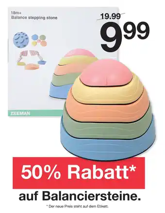 Zeeman Balanciersteine Angebot