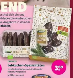 Biomarkt DENNREE Lebkuchen-Spezialitäten Angebot