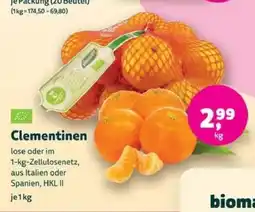 Biomarkt Clementinen Angebot