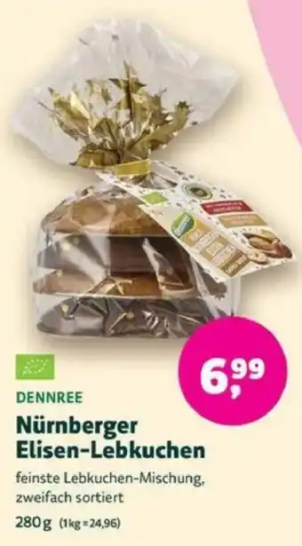 Biomarkt DENNREE Nürnberger Elisen-Lebkuchen Angebot