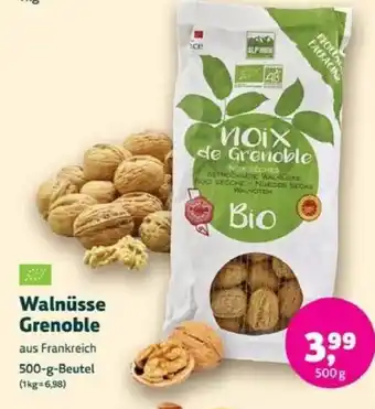 Biomarkt Walnüsse Grenoble Angebot