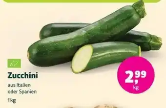 Biomarkt Zucchini Angebot