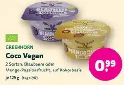 Biomarkt GREENHORN Coco Vegan Angebot