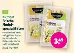 Biomarkt BIO-VERDE Frische Nudelspezialitäten Angebot