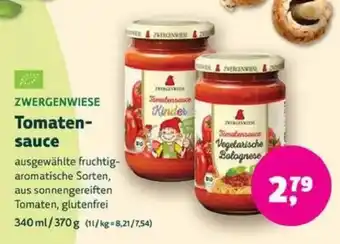 Biomarkt ZWERGENWIESE Tomatensauce Angebot