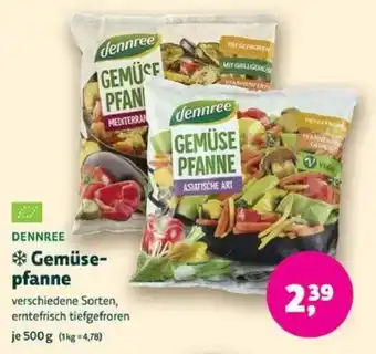 Biomarkt DENNREE Gemüsepfanne Angebot