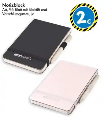 TEDi Notizblock Angebot