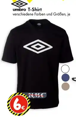 TEDi umbro T-Shirt Angebot