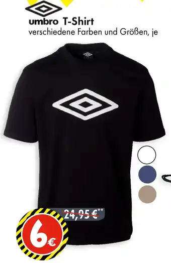 TEDi umbro T-Shirt Angebot