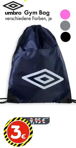 TEDi Umbro Gym Bag Angebot
