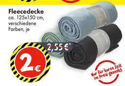 TEDi Fleecedecke Angebot