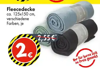 TEDi Fleecedecke Angebot