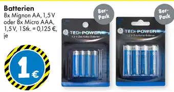 TEDi TEDI POWER Batterien Angebot