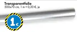 TEDi Transparentfolie Angebot