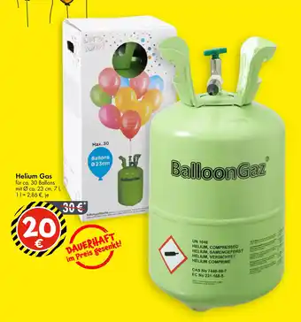 TEDi Helium Gas Angebot
