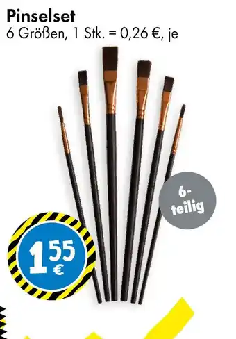TEDi Pinselset Angebot