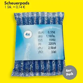 TEDi fresh&cleon Scheuerpads Angebot