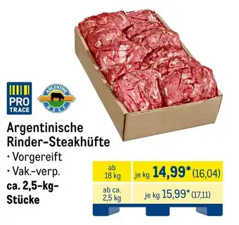 METRO Argentinische Rinder-Steakhüfte Angebot