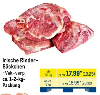 METRO Irische Rinder- Bäckchen Angebot
