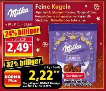 Norma Feine Kugeln Angebot