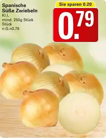 WEZ Spanische Süße Zwiebeln Angebot