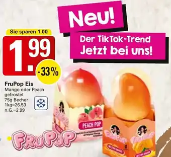 WEZ FruPop Eis Angebot