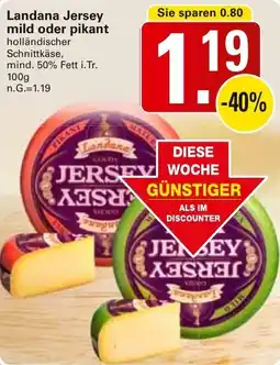WEZ Landana Jersey mild oder pikant Angebot