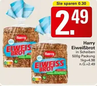 WEZ Harry Eiweißbrot Angebot