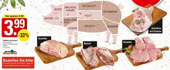 WEZ Bauern Gut Halbes Schwein Angebot