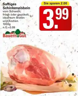 WEZ Bauern Gut Saftiges Schinkeneisbein Angebot