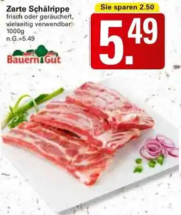 WEZ Bauern Gut Zarte Schälrippe Angebot