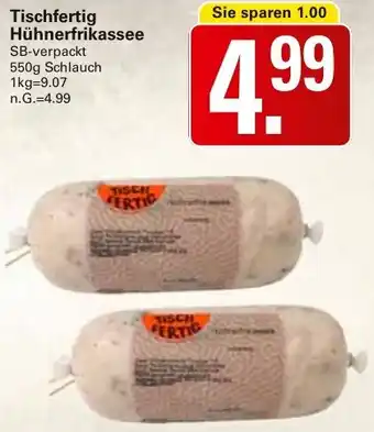 WEZ Tischfertig Hühnerfrikassee Angebot