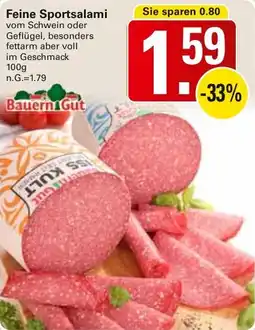 WEZ Feine Sportsalami Angebot