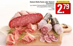 WEZ Salami Bella Festa oder Salami Cacciatore Angebot