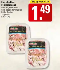 WEZ Herzhafter Fleischsalat Angebot